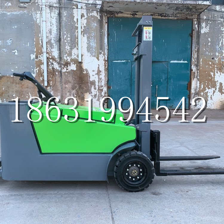 南木林县小型电动叉车1吨2吨步行站驾式电瓶堆高充电装卸车液压升降车铲车